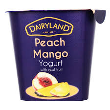 Dairyland Peach Mango Yoghurt 150g